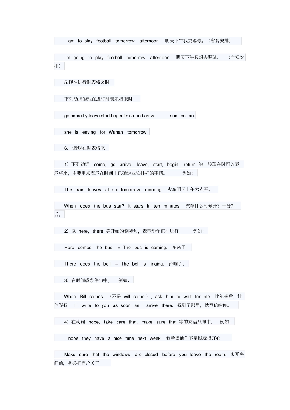 完整初中英语一般将来时专项语法讲解_第2页