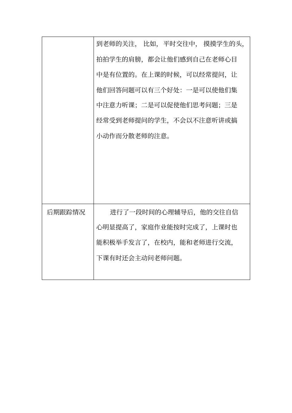 完整四年级学生心理辅导个案_第2页