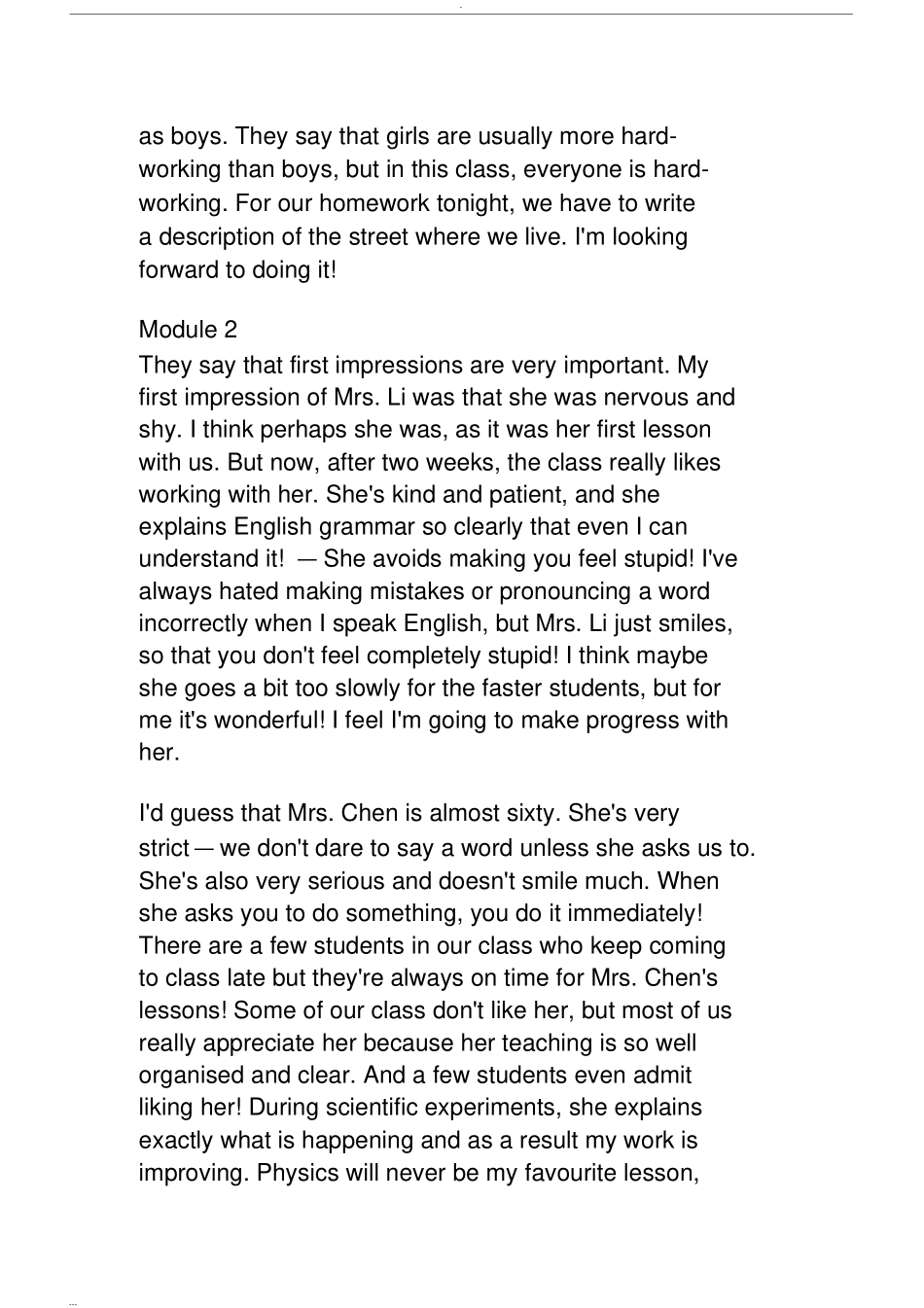 完整外研版高中英语课文文本_第2页