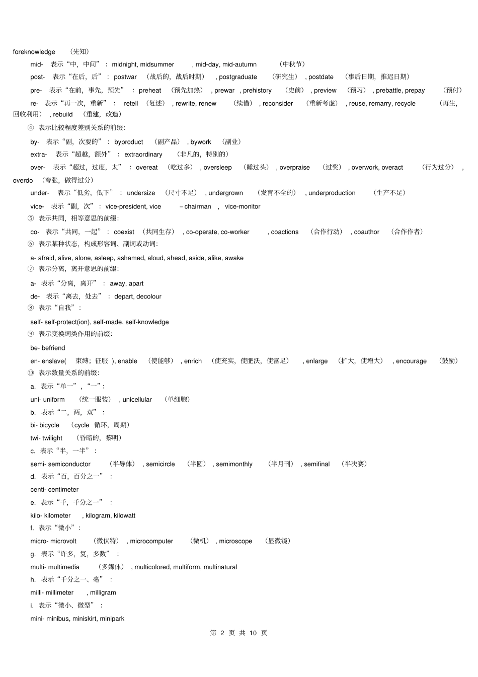 完整常见构词法归纳,推荐文档_第2页