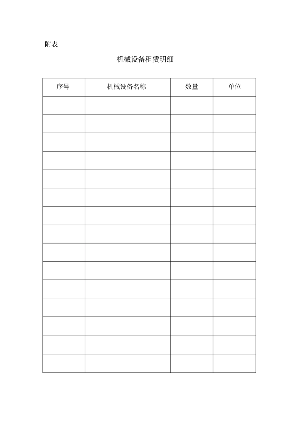 完整建筑工程机械设备租赁合同范本_第3页