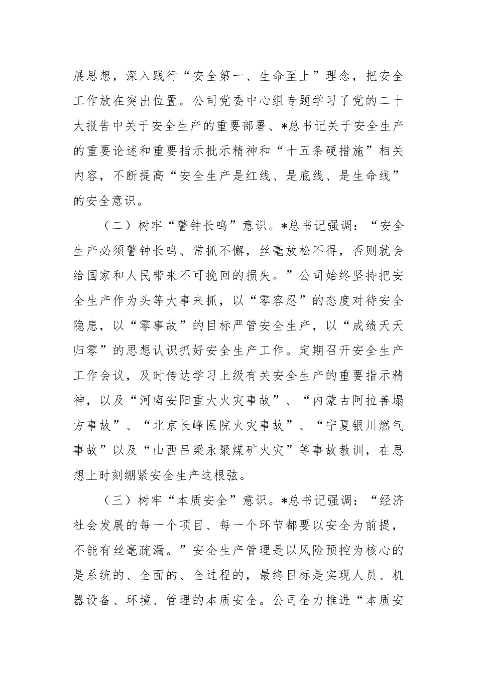 安全生产工作总结（2）_第2页