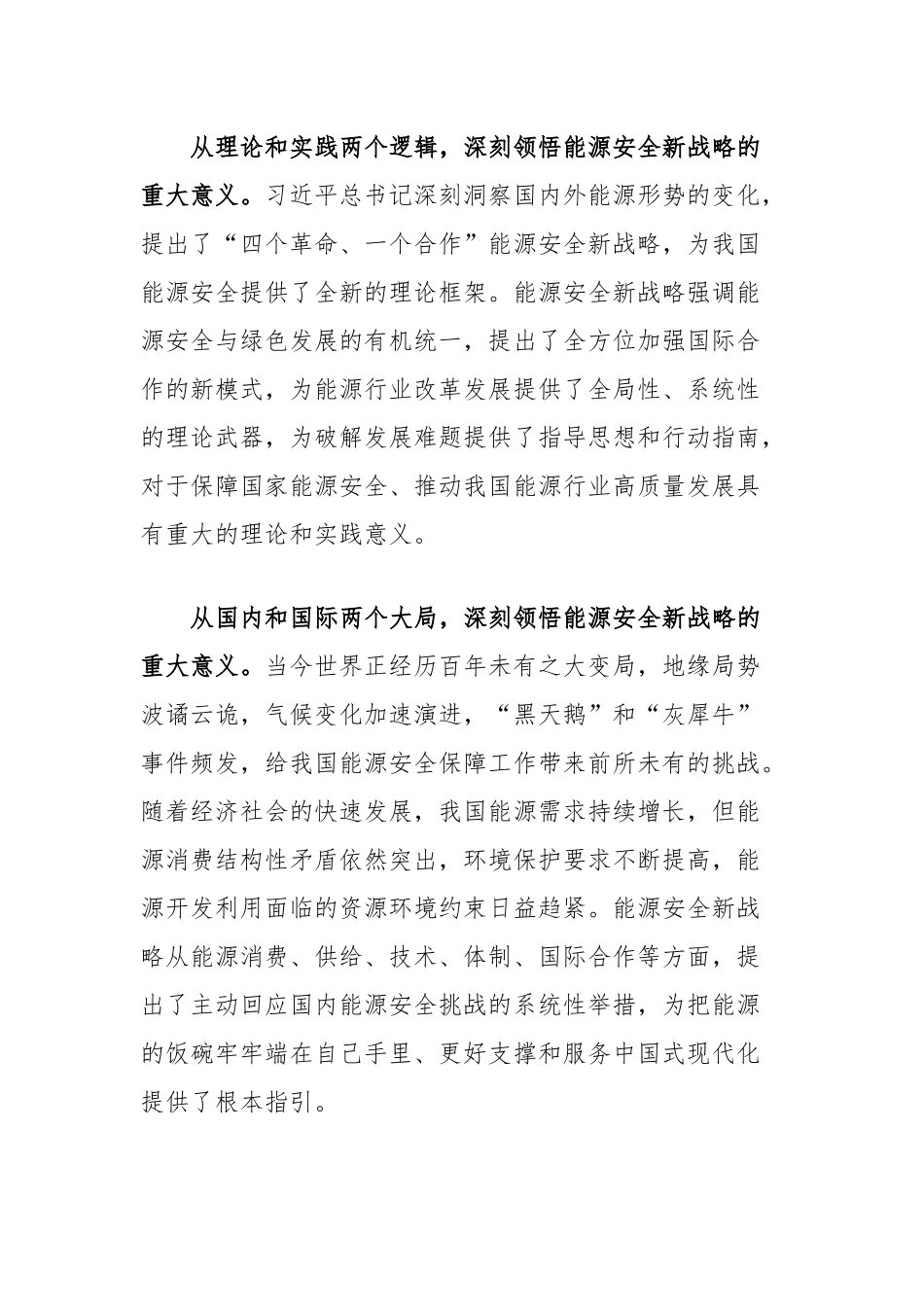 在2024年全省能源工作座谈交流会上的发言_第2页