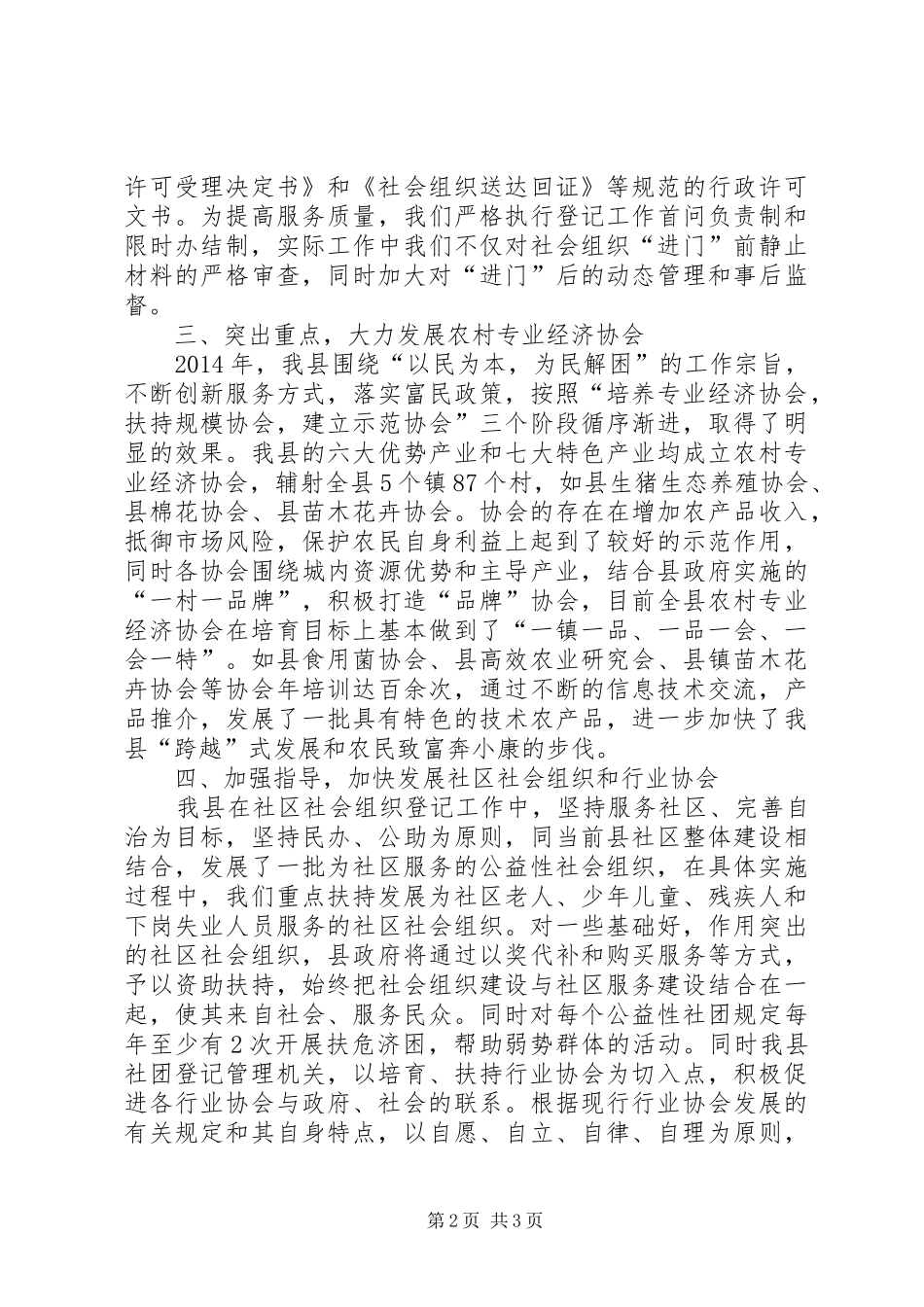 XX年社会组织管理工作总结_第2页