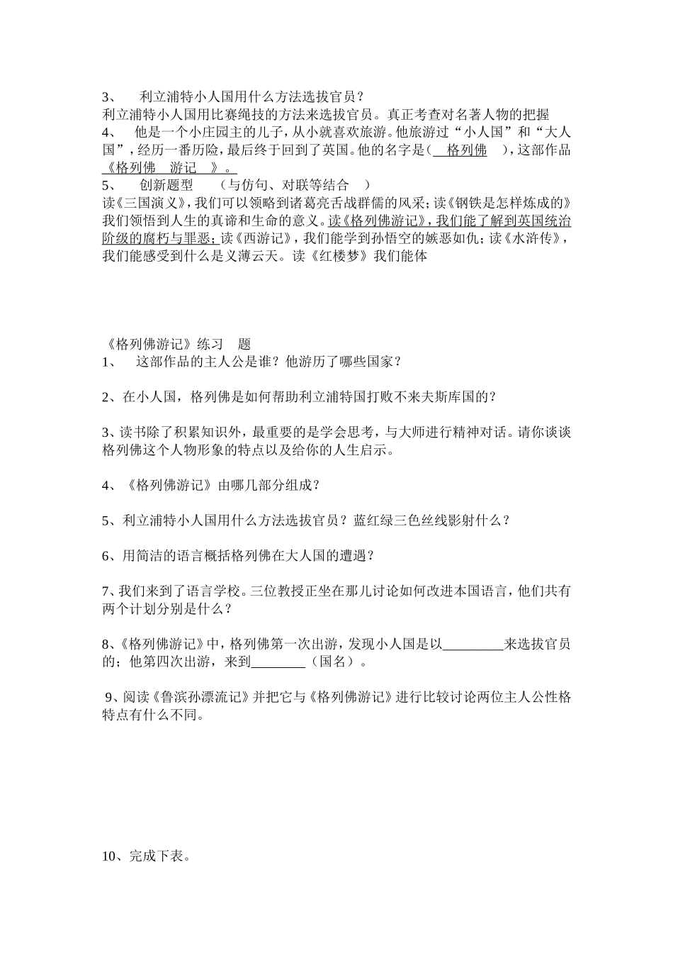 格列佛游记 (2)_第3页