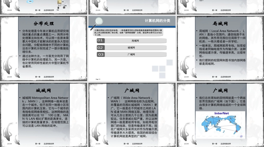 高二信息技术课件第一章第一节网络无处不在