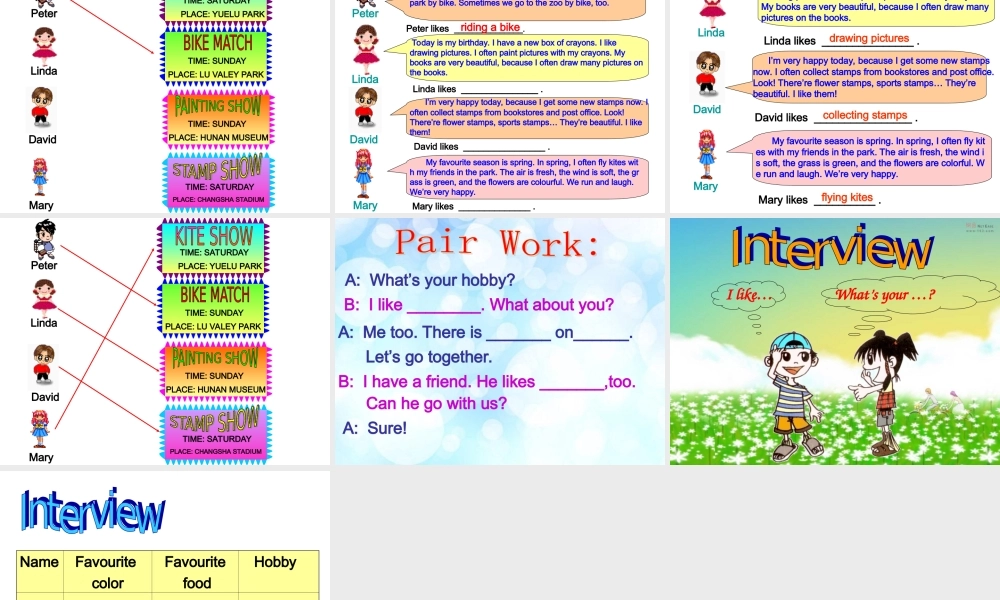 人教版pep小学六上Unit4Ihaveapenpal课件6