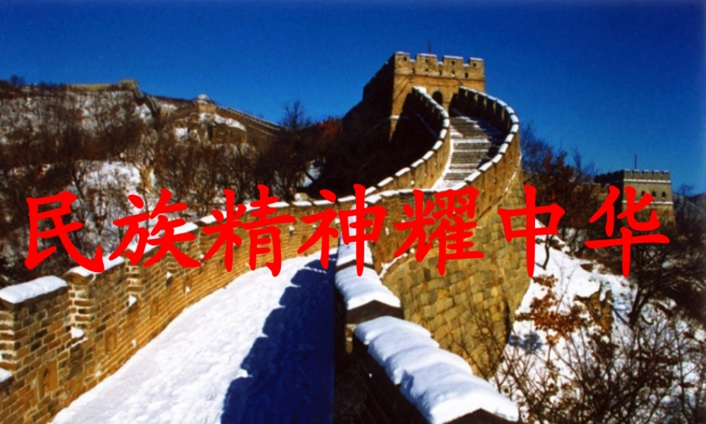 民族精神耀中华
