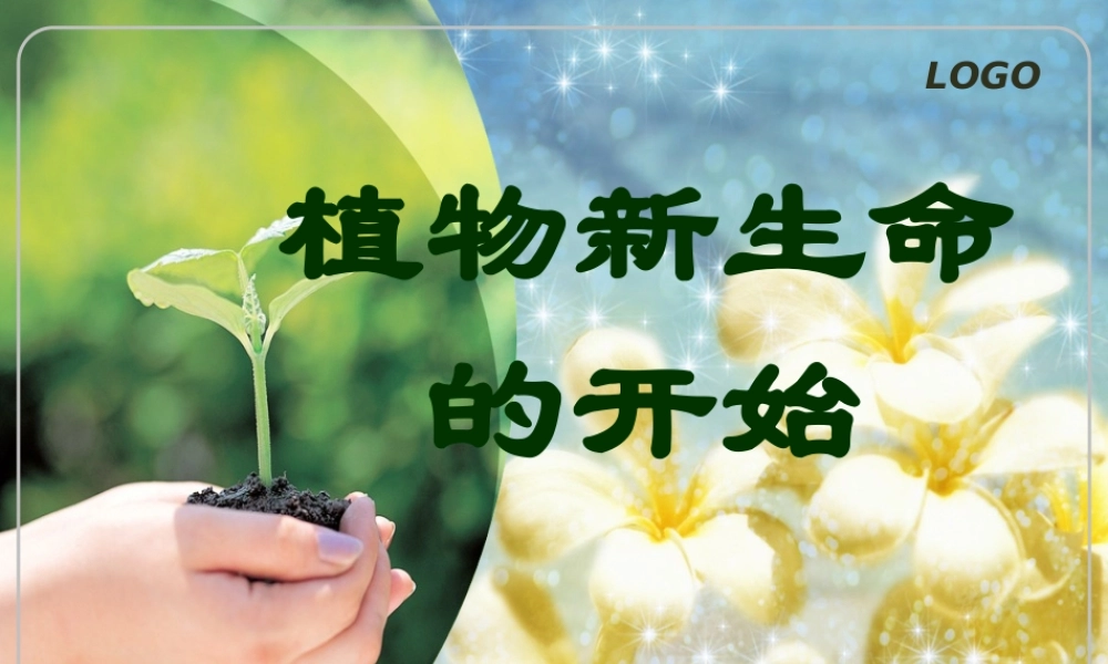 植物新生命的开始精修