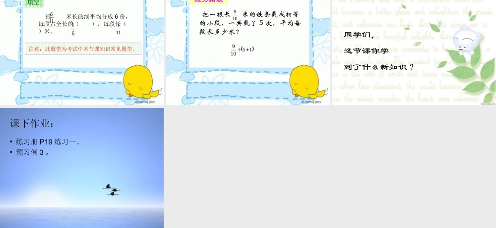 分数除法的意义和分数除以整数 (2)