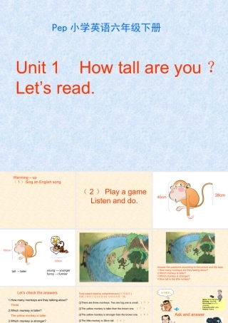 英语课件[小学英语六年级下册]