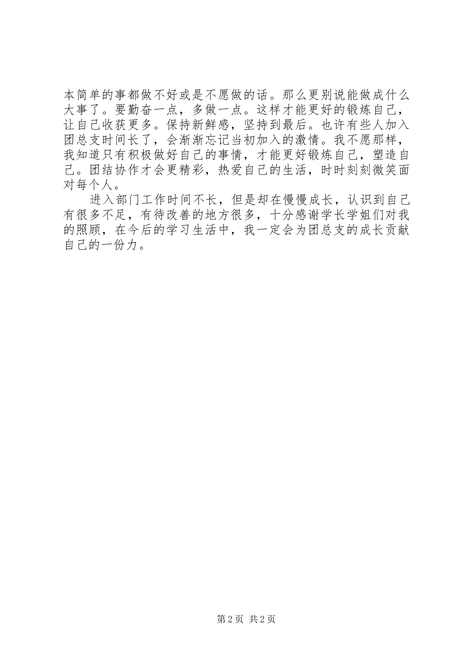 有关团总支的工作总结范文_第2页