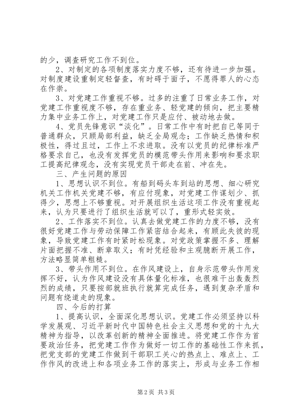 XX年度党员民主评议个人总结_第2页