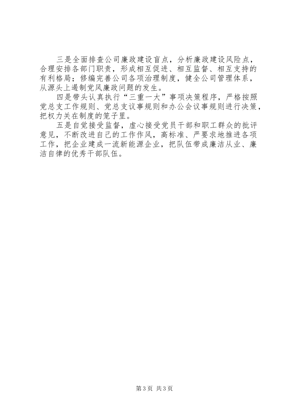 集团公司领导个人落实“一岗双责”情况总结_第3页