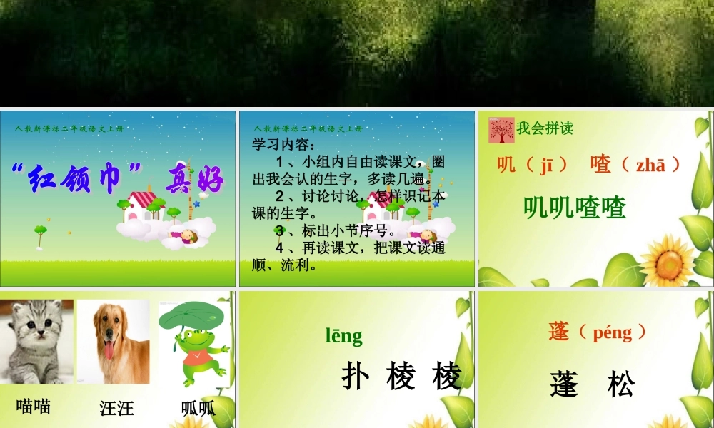 红领巾真好PPT课件