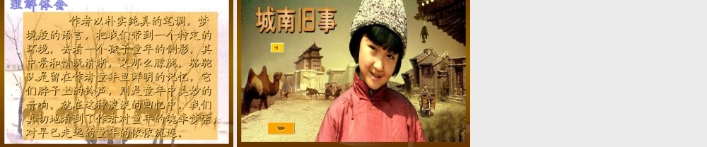 冬阳童年骆驼队课件 