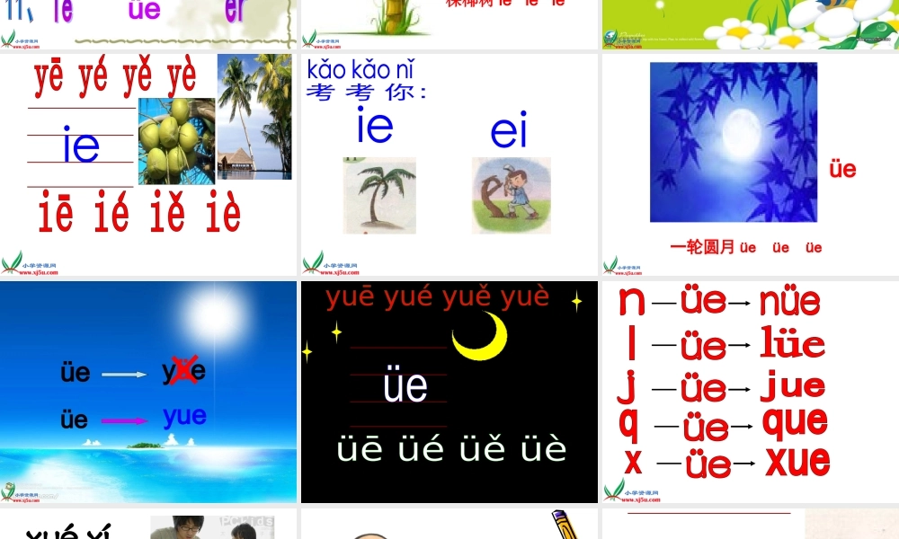 复韵母ieueer课件