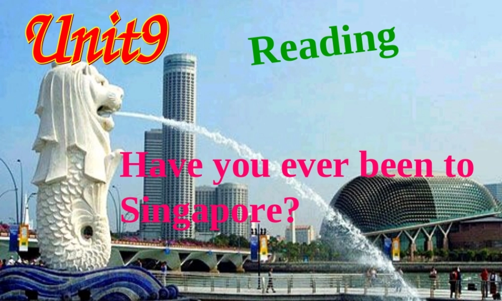 八年级英语下册_Unit_9___reading课件人教版新目标