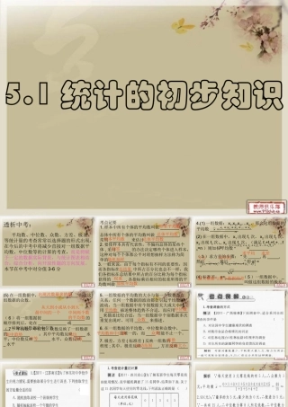 统计的初步知识