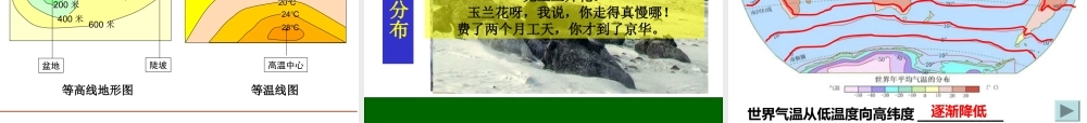 气温变化与分布1