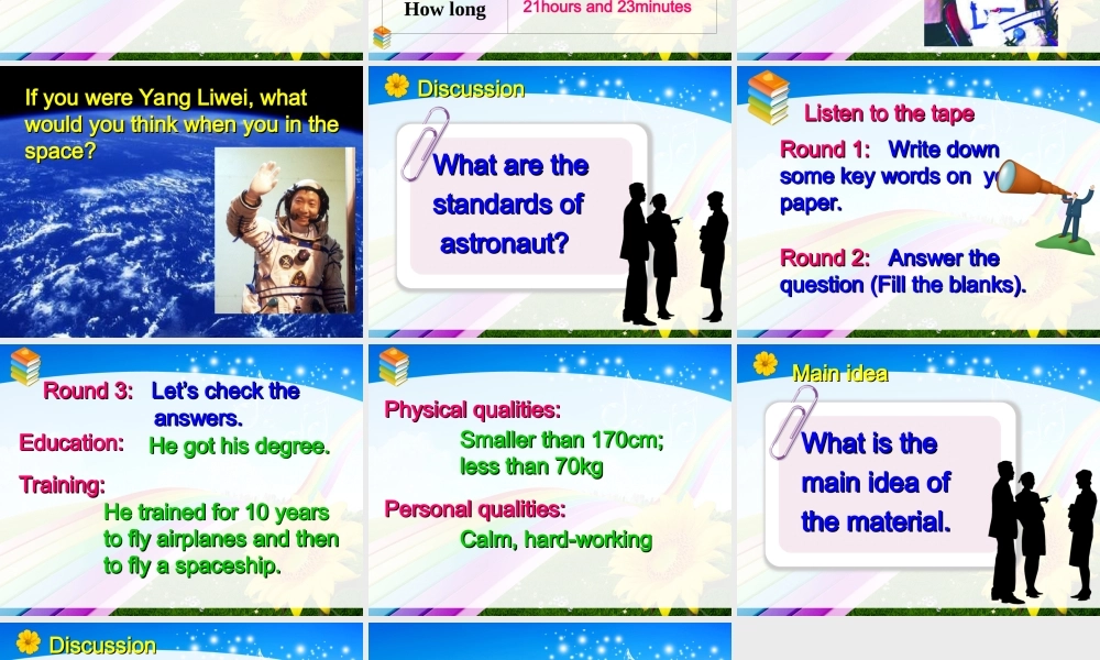 必修二Unit4Listeningandspeaking