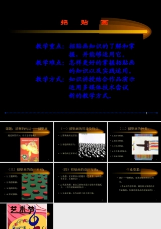 《清晰的传达——招贴画》PPT课件