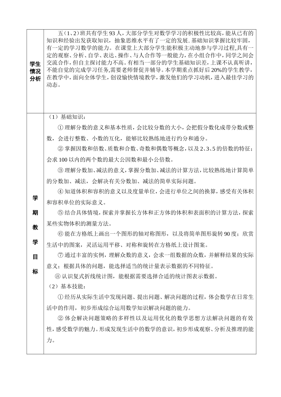 秦艳华五年级数学下册第一单元备课_第3页