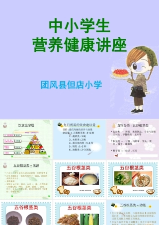 营养健康讲座-饮食