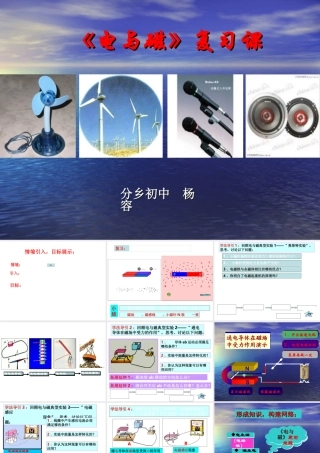 《电与磁》复习课(定)