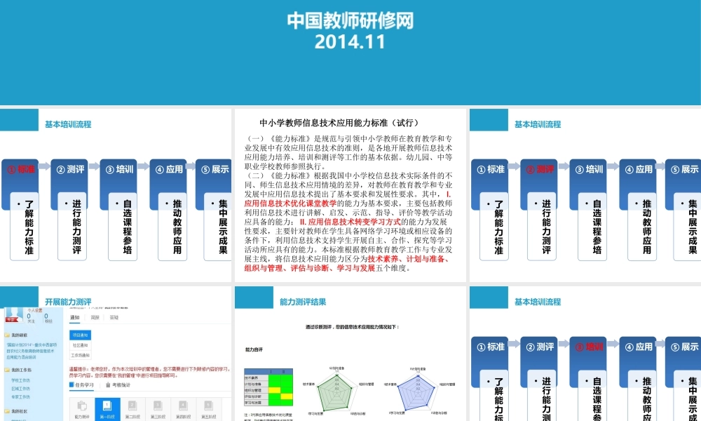 陈敬宏重庆国培方案及考核说明副本