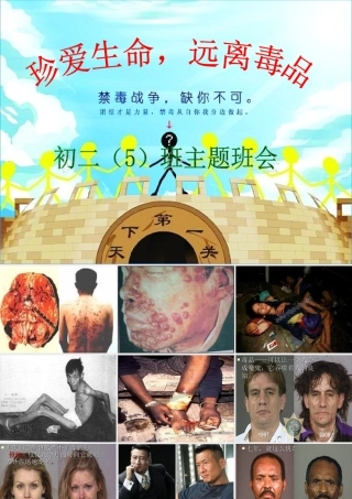 禁毒主题班会PPT