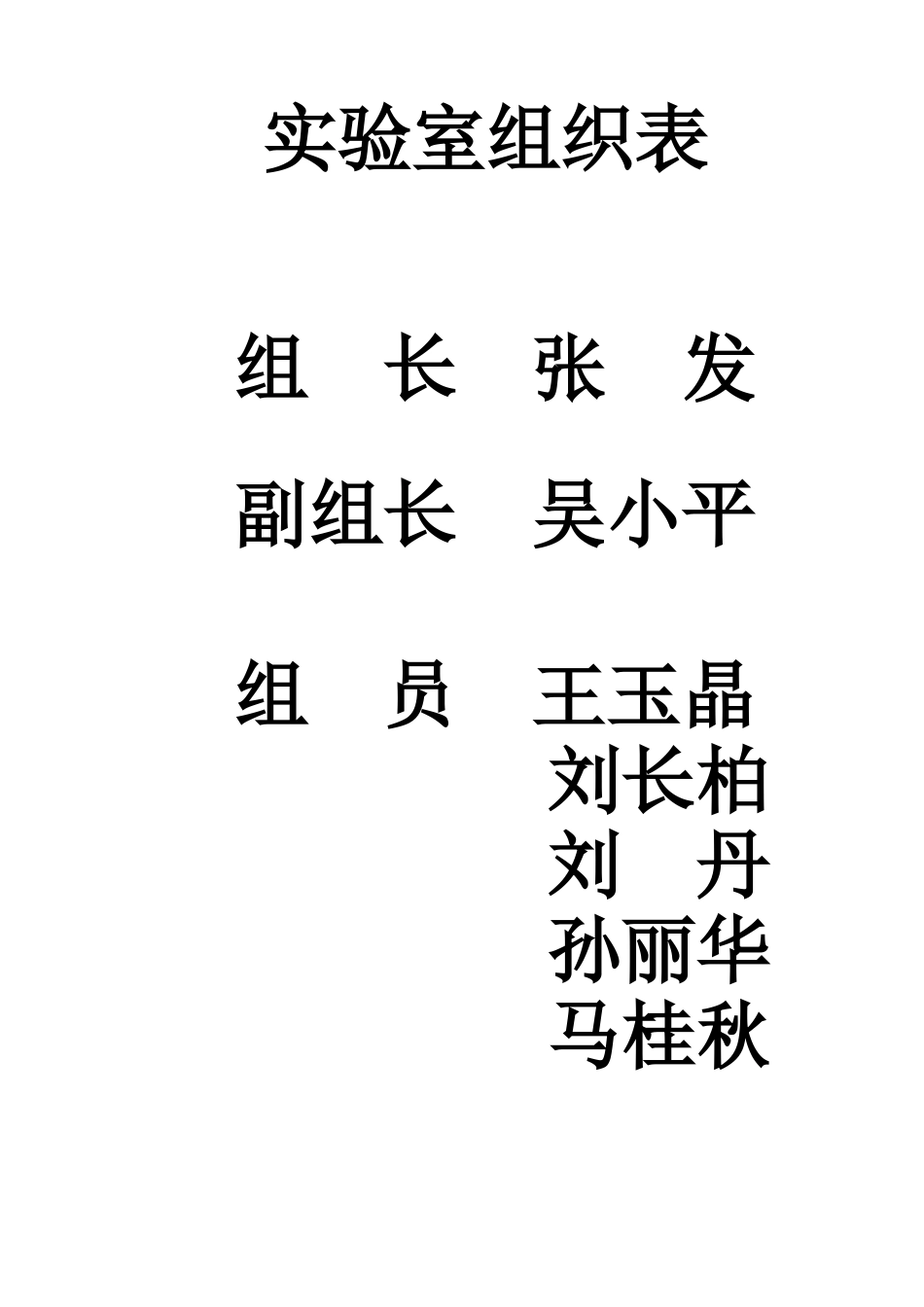 实验室组织表_第1页