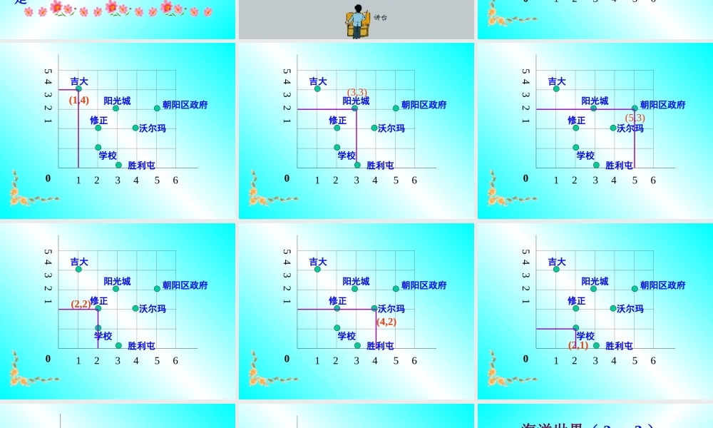 北师大版四年级上册《确定位置》