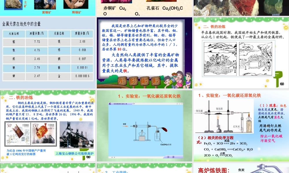 金属资源利用与保护 (2)
