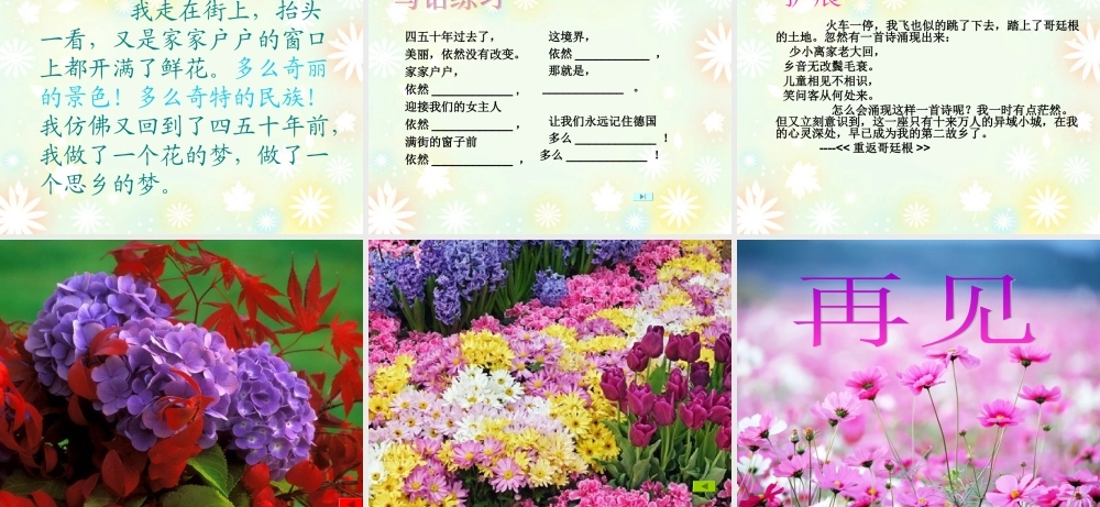 五年级下侧语文《自己的花是给别人看的》