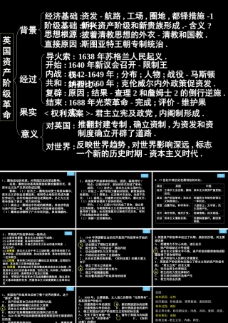 英国资产阶级革命