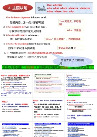 (Book3)主语从句