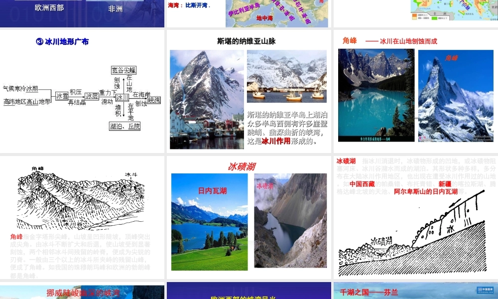 高中地理区域地理课件欧洲西部和德国