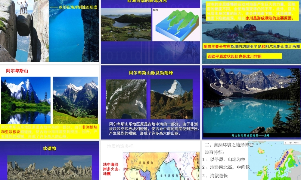 高中地理区域地理课件欧洲西部和德国