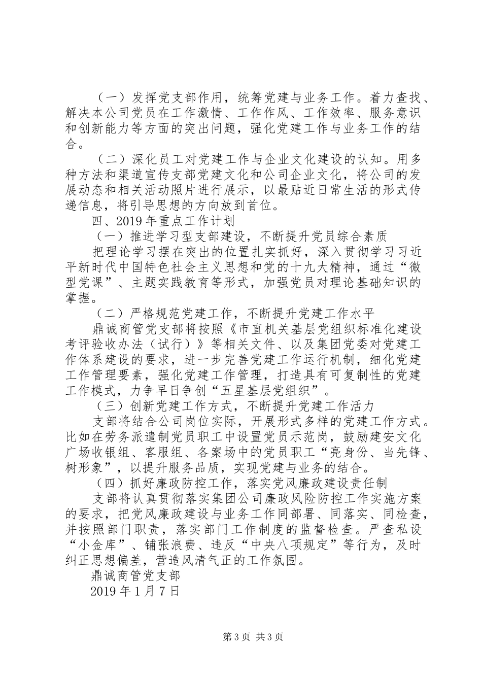 商管党支部工作总结_第3页