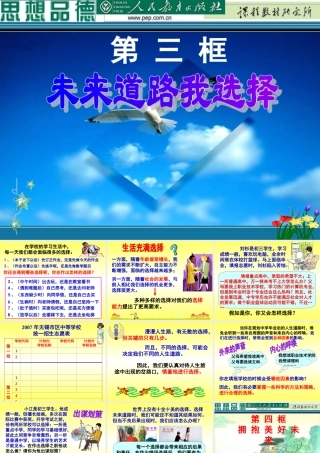 未来道路我选择与拥抱美好未来