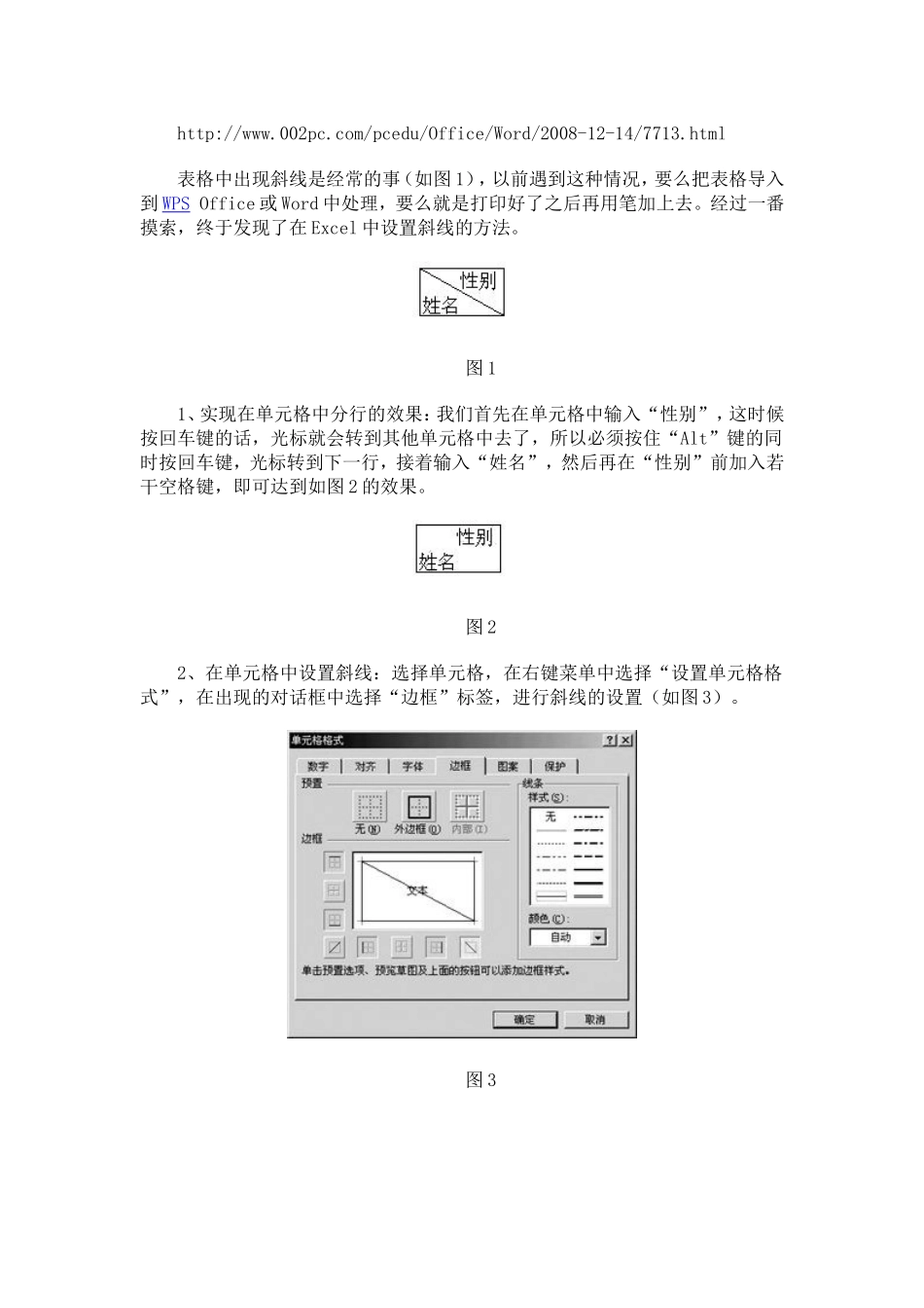表格中出现斜线是经常的事_第1页