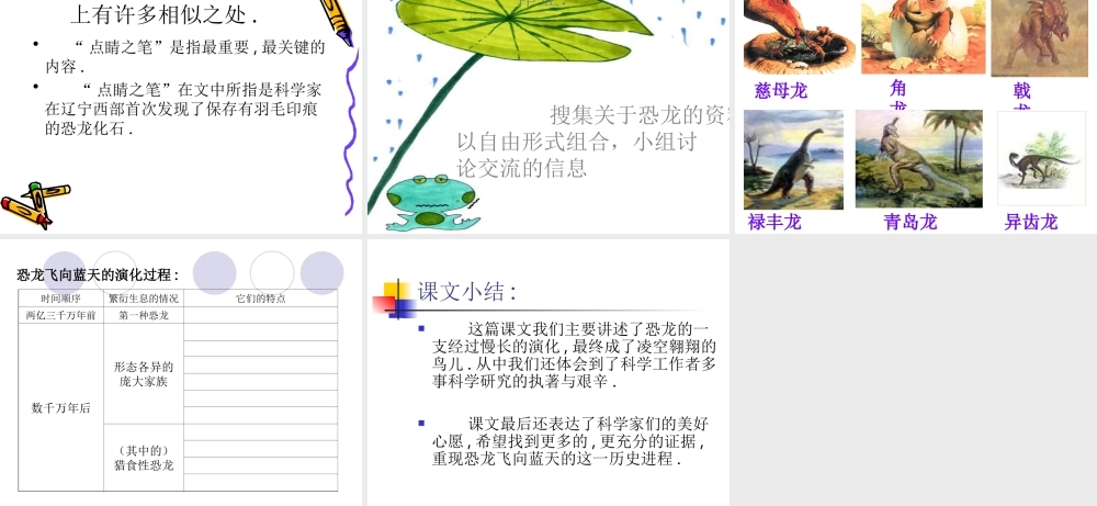 飞向蓝天的恐龙__