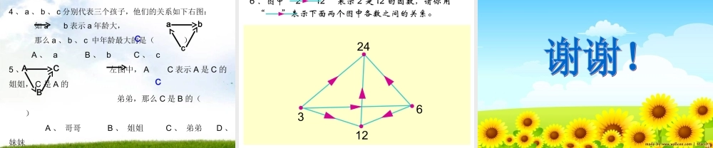 观察物体_常考题型练习
