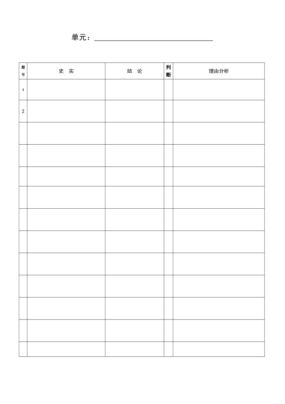 中考判断分析题示例（修订1）_第2页