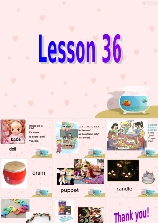 新版小学五年级英语课件lesson_36