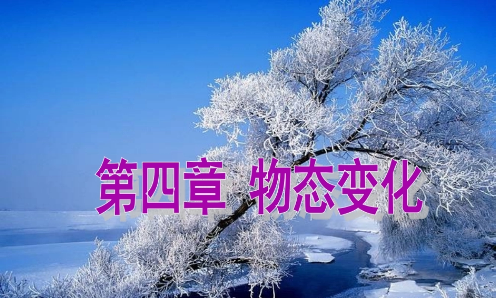 八年级物理上册_41温度计课件