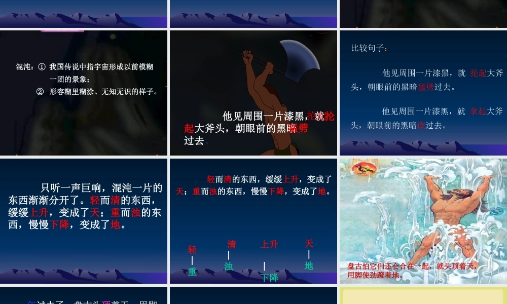 盘古开天地课件 (2)
