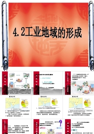 工业地域的形成