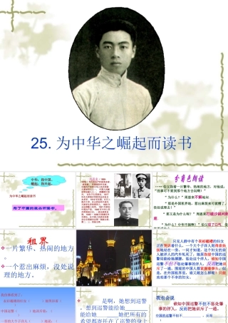 为中华之崛起而读书完美版